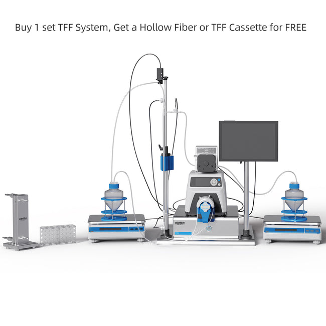 COBETTER Minilab TFF System, with FREE Hollow Fiber Module or TFF Cassette