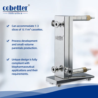 Cobetter tff holder (used with 0.11m² tff cassette) features