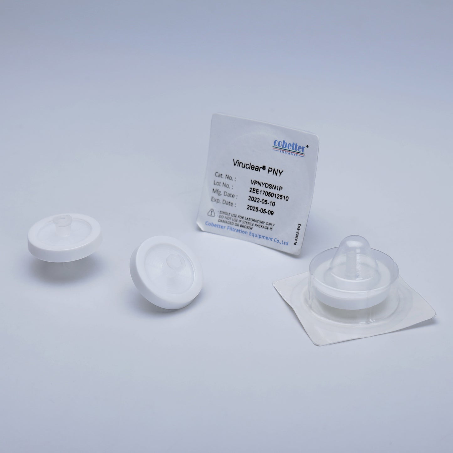 COBETTER ViruClear® PNY Virus Removal Nylon Pre-filtration Syringe Filter